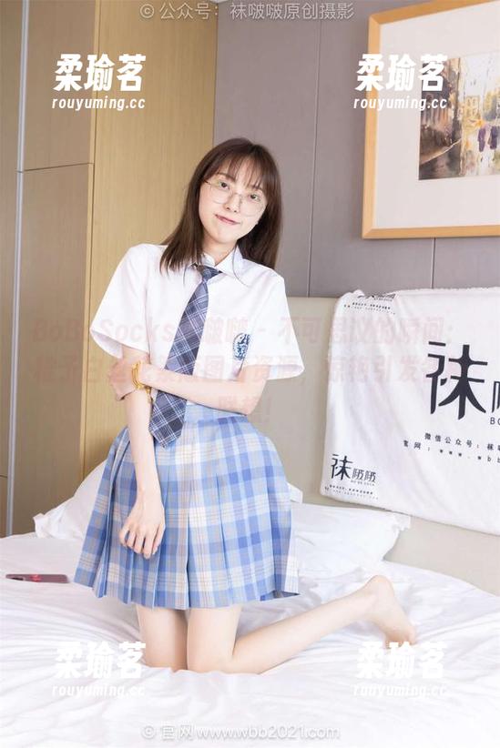 BoBoSocks袜啵啵 - 不可思议的瞬间：稚予白丝花絮版图片资源，惊艳引发各种联想！
