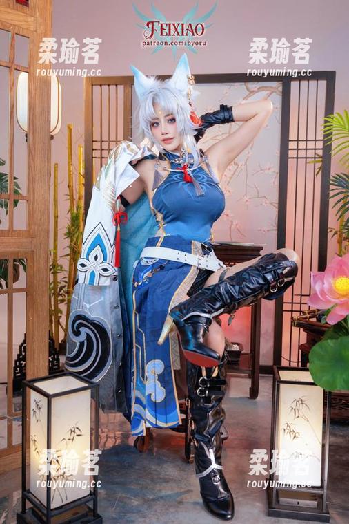 Byoru Byoru私拍大赏:阿蕾奇诺的礼服让我有些小心动