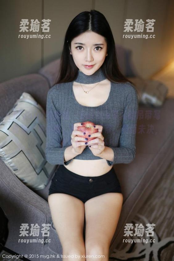 MyGirl美媛馆-Barbie可儿 MyGirl美媛馆 - Barbie可儿的吊带写真集:有些事,就像这吊带,悬而未决,却又恰到好处!